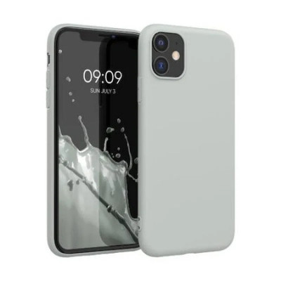 Husa Cover Swissten Silicon Soft Joy pentru iPhone 14 Plus Gri foto