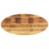 VidaXL Blat de masă oval, 110x50x3,8 cm, lemn masiv de mango