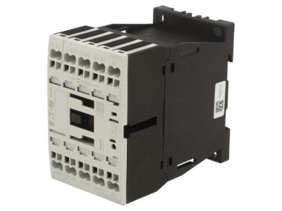 Contactor 4-pol 24VDC 4A pentru șină DIN foto