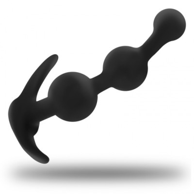 OHMAMA - CURVED SILICONE ANAL PLUG 13 CM foto