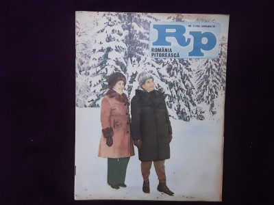 Revista Romania Pitoreasca Nr.1 - ianuarie 1984 foto