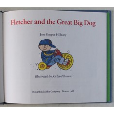 FLETCHER AND THE GREAT BIG DOG by JANE KOPPER HILLEARY , 1988