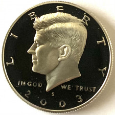 AMERICA HALF 1/2 DOLLAR 2003 PROOF AG.900,( John F. Kennedy.) foto