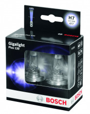 Bec Bosch H7 12V 55W Gigalight Plus 120 Set 2 Buc 1 987 301 107 foto
