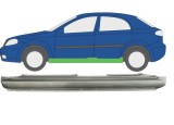 Prag metalic Chevrolet Lacetti/Nubira (Klan/J200), 10.2003-05.2009, partea Stanga, Aftermarket, Rapid