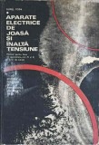 APARATE ELECTRICE DE JOASA SI INALTA TENSIUNE, MANUAL PENTRU LICEE DE SPECIALITATE ANII IV SI V SI-AUREL PO-348849