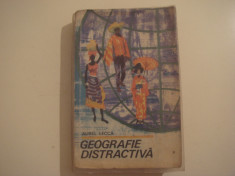 Geografie distractiva - Aurel Lecca Editura Tineretului 1969 foto