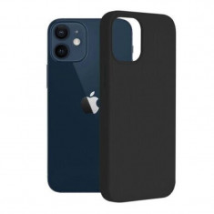 Husa Cover Silicon Mat 3mk pentru iPhone 13 Mini Negru foto