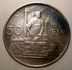 1.714 ROMANIA RPR 50 BANI 1955 foto