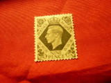 Timbru Marea Britanie1937 Rege George VI ,9 pence ,fara guma, Nestampilat