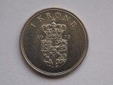 1 krone 1972 DANEMARCA, Europa