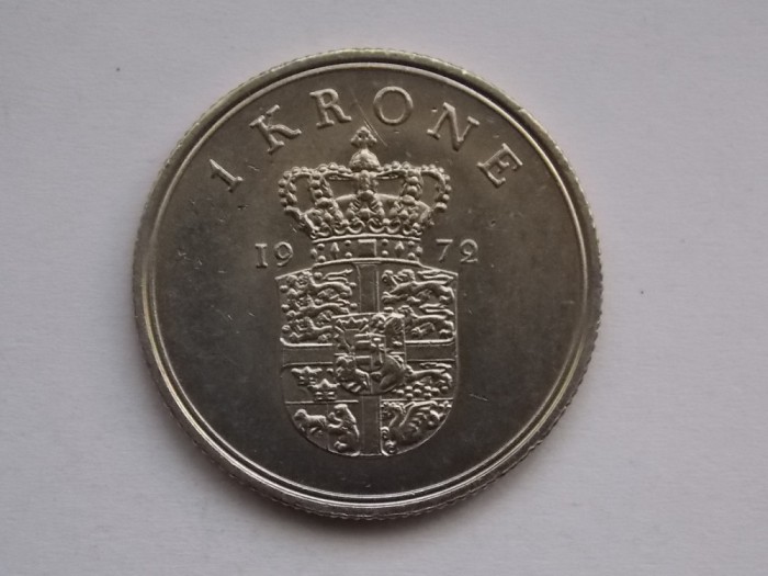 1 krone 1972 DANEMARCA