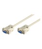 Cablu SERIAL 9 pini mama-mama 2m 1:1 RS232, Oem