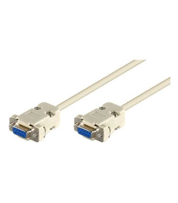 Cablu SERIAL 9 pini mama-mama 2m 1:1 RS232