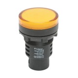 Indicator LED galben 24V AC/DC &Oslash;30 mm pentru panou, Breckner Germany