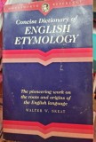 Concise Dictionary of english etymology - Walter W. Skeat