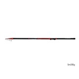 Lanseta telescopica/bolognesa Delphin TELEPIKES 5.0 m, A: 85 g, pentru pescuit stationar la stiuca