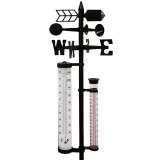 Cumpara ieftin Statie Meteo pentru Gradina, Masurare Temperatura, Precipitatii, Directie Vant pentru Exterior, Gardenline