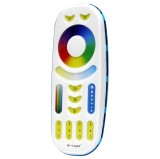 Telecomanda 2.4GHz Miboxer, FUT092, 4-zone RGB, RGBW, RGB+CCT, Alb