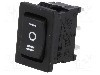 Intrerupator (ON)-OFF-(ON), 3 pozitii, SP3T, SCI - R13-66I-02-BB-76D