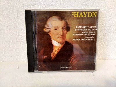 CD Haydn, Simfoniile nr. 94, 103 - Electrecord, Radio Berlin, Horia Andreescu foto