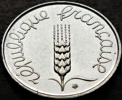 Moneda 5 CENTIMES - FRANTA, anul 1964 * cod 5380 = A.UNC foto