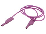 Cablu de măsurare 32A, 1m, izolaţie, violet, HIRSCHMANN T&amp;M