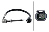 Senzor Temperatura Gaze Evacuare Hella 6PT 358 181-801, Negru/Argintiu, Garantie 12 Luni
