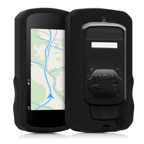 Husa de protectie pentru GPS Bryton Rider 750, Kwmobile, Negru, Silicon, 54125.01