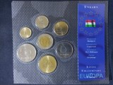 Seria completata monede - Ungaria 1995-2003, 7 monede