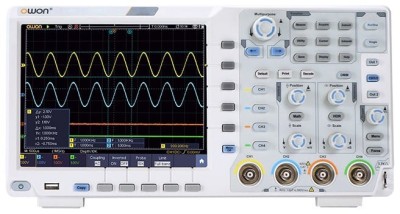 osciloscop digital 100mhz, 4 canale, 1gs/s, touchscreen color, xds3104ae/b foto