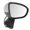 Oglinda exterioara Opel Meriva B 06.2010-2017, partea dreapta View Max convex carcasa prevopsita grunduita reglare electrica cu incalzire, 5 pini