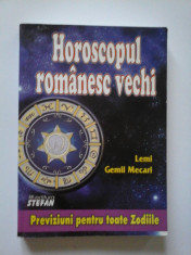 HOROSCOPUL ROMANESC VECHI - LEMI GEMIL MECARI foto