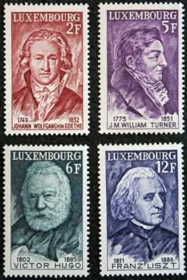 Luxemburg 1977 - Personalitati, serie neuzata foto