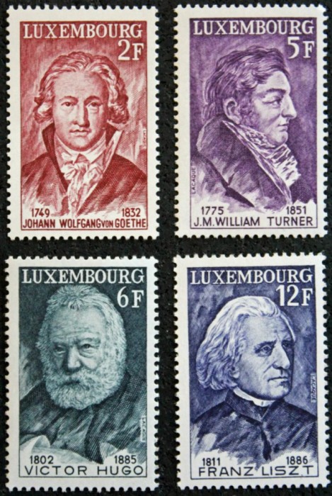 Luxemburg 1977 - Personalitati, serie neuzata