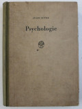 PSYCHOLOGIE - GRUNDLAGEN UND AUFBAU von JULES SUTER , 1942