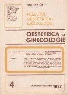 Revista de Obstetrica si Ginecologie, Octombrie-Decembrie, 1977 foto