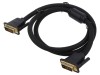 Cablu DVI-D 3m PVC Textilă