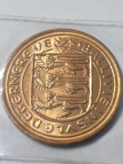 C2 Guernsey 1 New Penny 1971 UNC