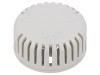 Carcasă ventilată pentru alarmă ABS gri 20,3mm