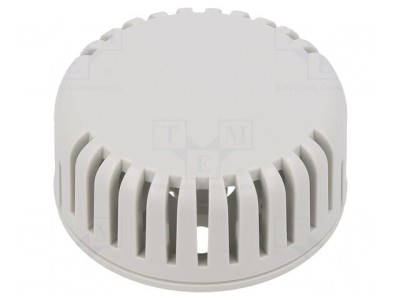 Carcasă ventilată pentru alarmă ABS gri 20,3mm foto