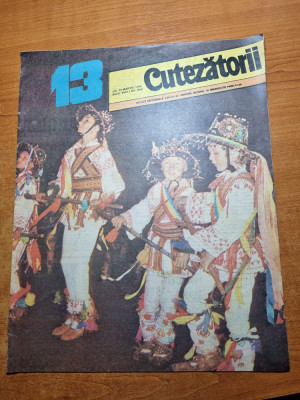 revista cutezatorii - 29 martie 1984 - gimnasta mariana tudor foto