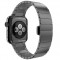 Curea iUni compatibila cu Apple Watch Ultra/SE/8/7/6/5/4/3/2/1, 38mm, Link Bracelet, Otel Inoxidabil, Black