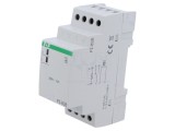 Releu monitorizare nivel lichid conducător F&amp;F 230V AC pentru șină DIN IP20