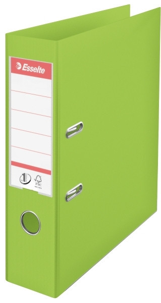 Biblioraft Esselte No.1 Power Vivida, Pp/pp, A4, 75 Mm, Verde