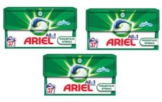 Detergent Rufe ARIEL All in One PODS Mountain Spring - 111 Capsule