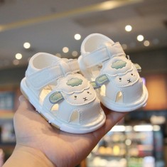 Sandalute ivoire cu piuitoare - Oita (Marime Disponibila: Marimea 21)