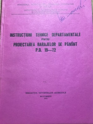 DVP30 Constructii - Baraje de pamant - Instructiuni foto