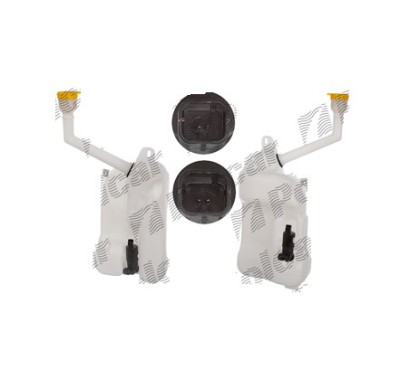 Rezervor spalator parbriz Renault Scenic (Jz), 05.2009-04.2013, Megane 3, 10.2008-11.2013, cu capac, cu pompa spalator faruri, cu pompa sprit parbriz foto