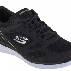Pantofi pentru adidași Skechers Summits Suited 12982-BKW negru